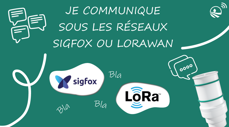 Capteur Agrilab io communication sur réseau Sigfox ou lora