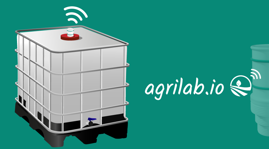Jauge connectée pour IBC - Conteneur - Agrilab io